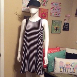 “Striped Casual Dress”